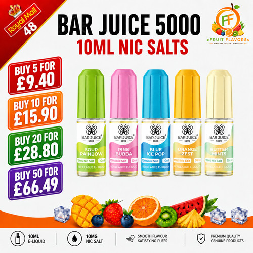 Bar juice 5000 nic salt - bar, 10ml