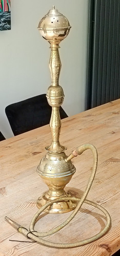 Inch high engraved brass - 25,