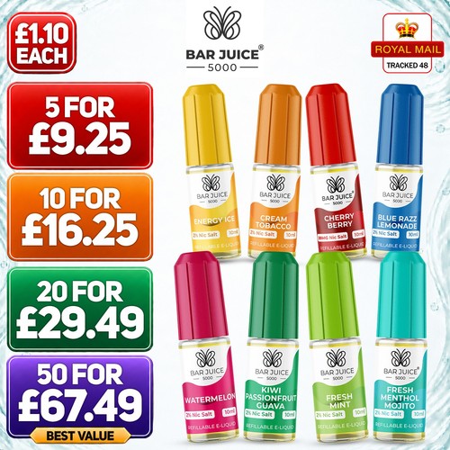 Bar juice 5000 nic - 5000, 10ml
