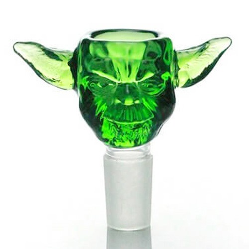 Yoda glass bong - bowl, 14mm