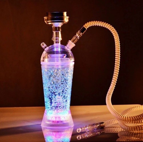Portable acrylic shisha pipe - portable,