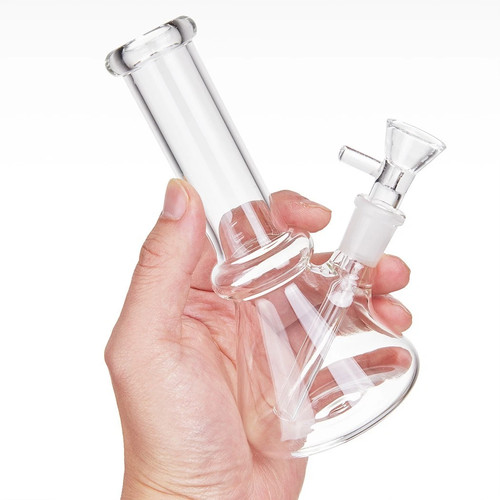 Small glass bong classic - glass,