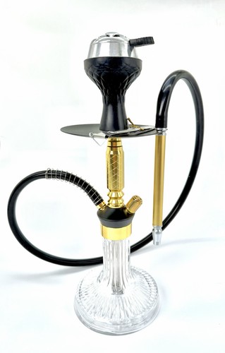 Shisha hookah pipe - hookah, gold