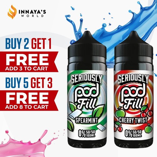 Seriously pod fill 100ml - pod,