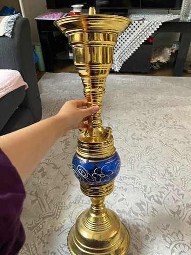 Traditional metal hookah - metal,