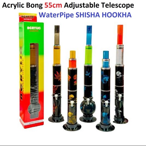Acrylic waterpipe 55cm - acrylic,