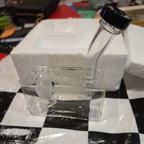 7cm square mini - 7cm, glass
