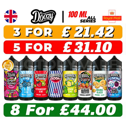 Doozy vape 100ml liquid - doozy,