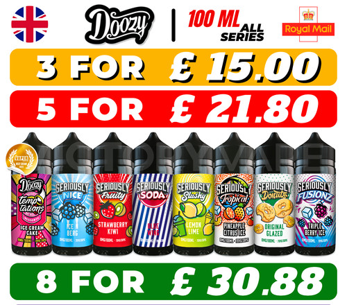 Doozy vape 100ml liquid - doozy,
